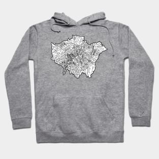 Map of London Hoodie